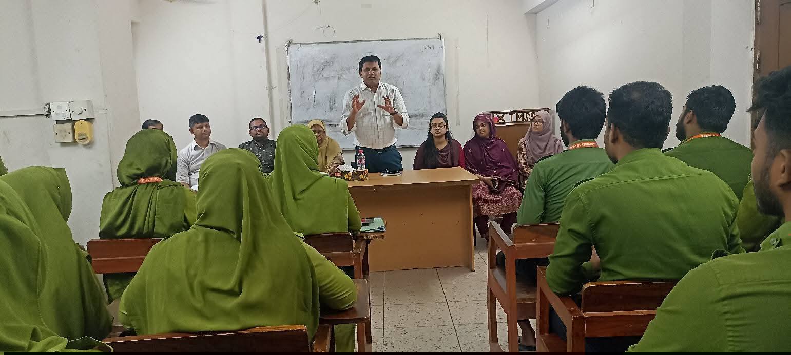 টিএমএসএস আইসিটি এ্যান্ড এনভায়রনমেন্ট সেক্টরের অধীন আইইএস শিক্ষা ডোমেইনের আওতাধীন টিএমএসএস নার্সিং ইনস্টিটিউট, পরিবাগ, ঢাকা পরিদর্শন।